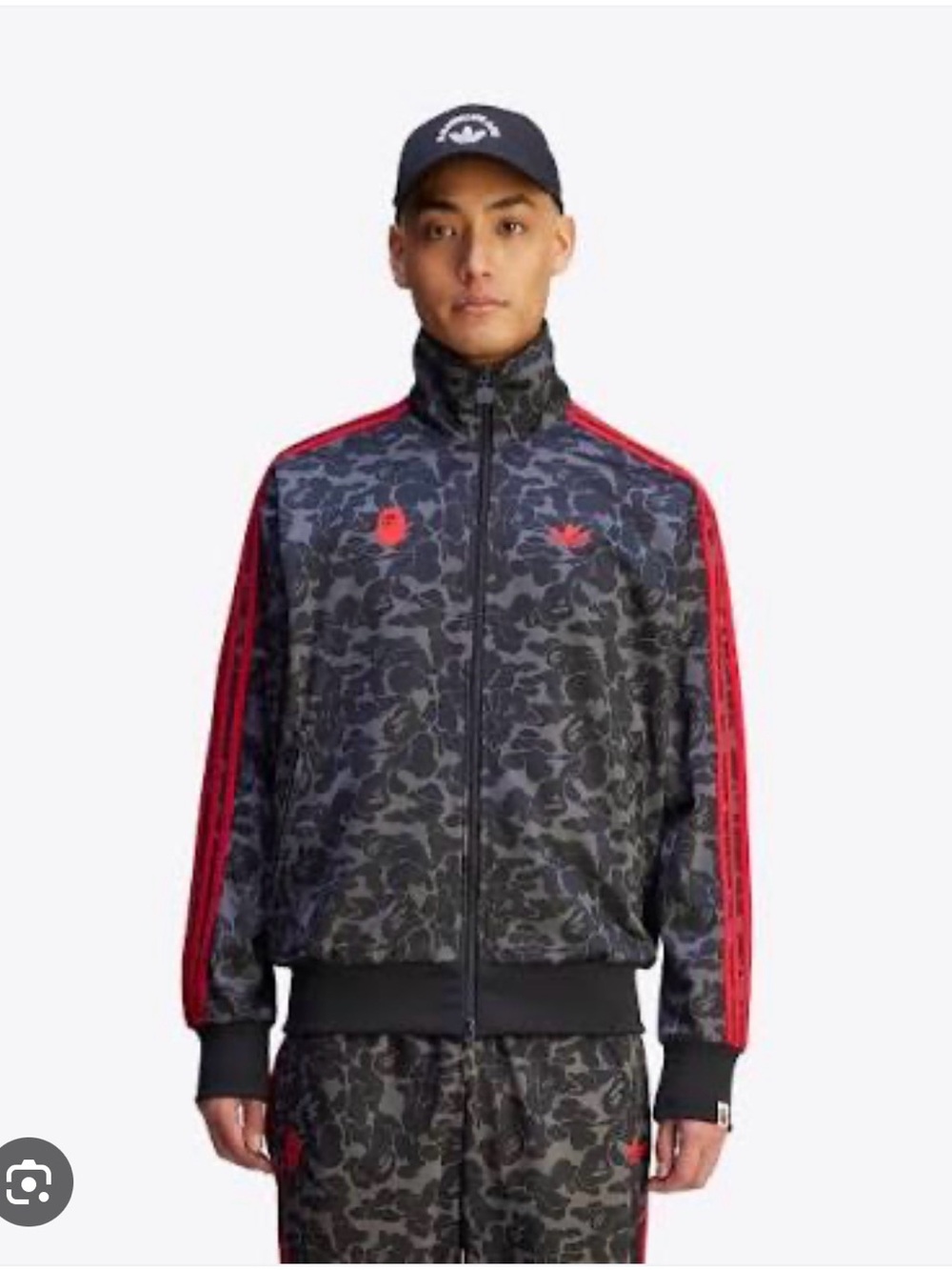 Adidas x Bape - Firebird 🐦‍🔥 Camouflage Track Jacket NWOT - s RARE
